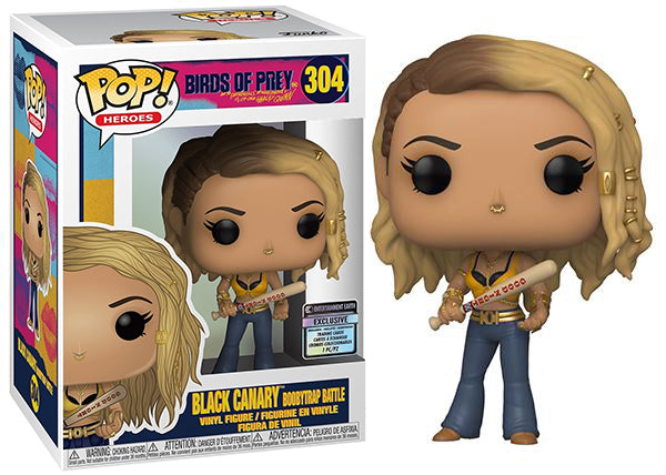 Entertainment Earth Exclusive Collectible Trading Cards - Black Canary Boobytrap Battle from Birds of Prey Series 304