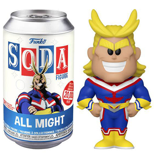 Funko Soda Collectible Figurine - All Might (Sealed), Shot at Chase Location