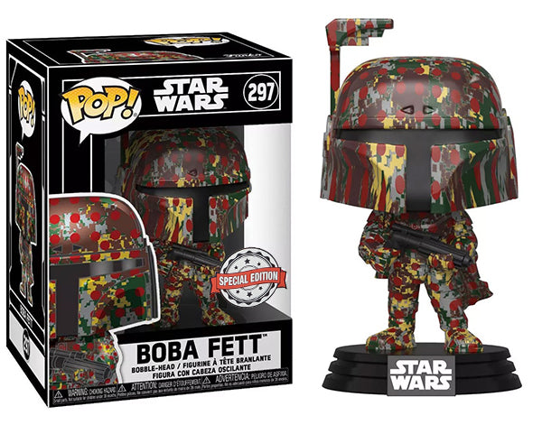Exclusive Special Edition Futura Style Boba Fett Funko Pop! Figurine (No Stack) 297