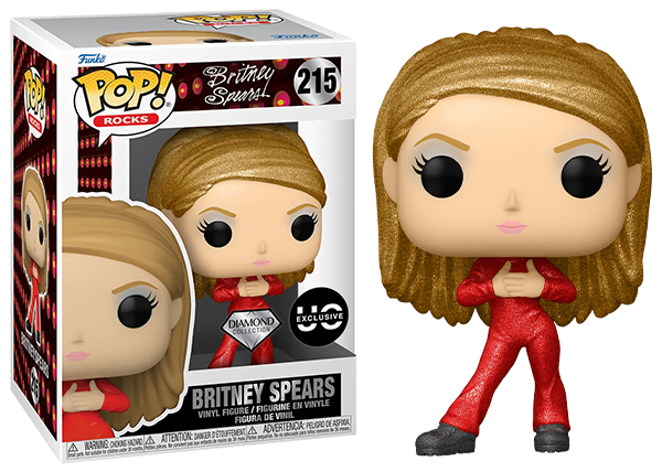 Britney Spears Oops! I Did It Again Diamond Collection Funko Pop - Urban Outfitters Exclusive (7.5/10 Condition)